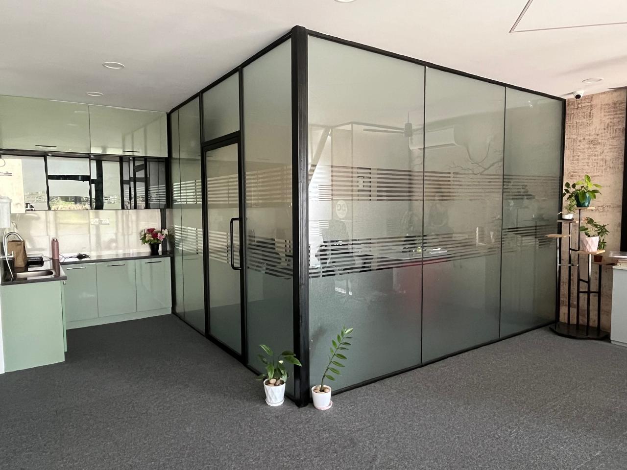 Glass Partition